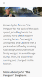 Mobile Screenshot of johnbingham.com